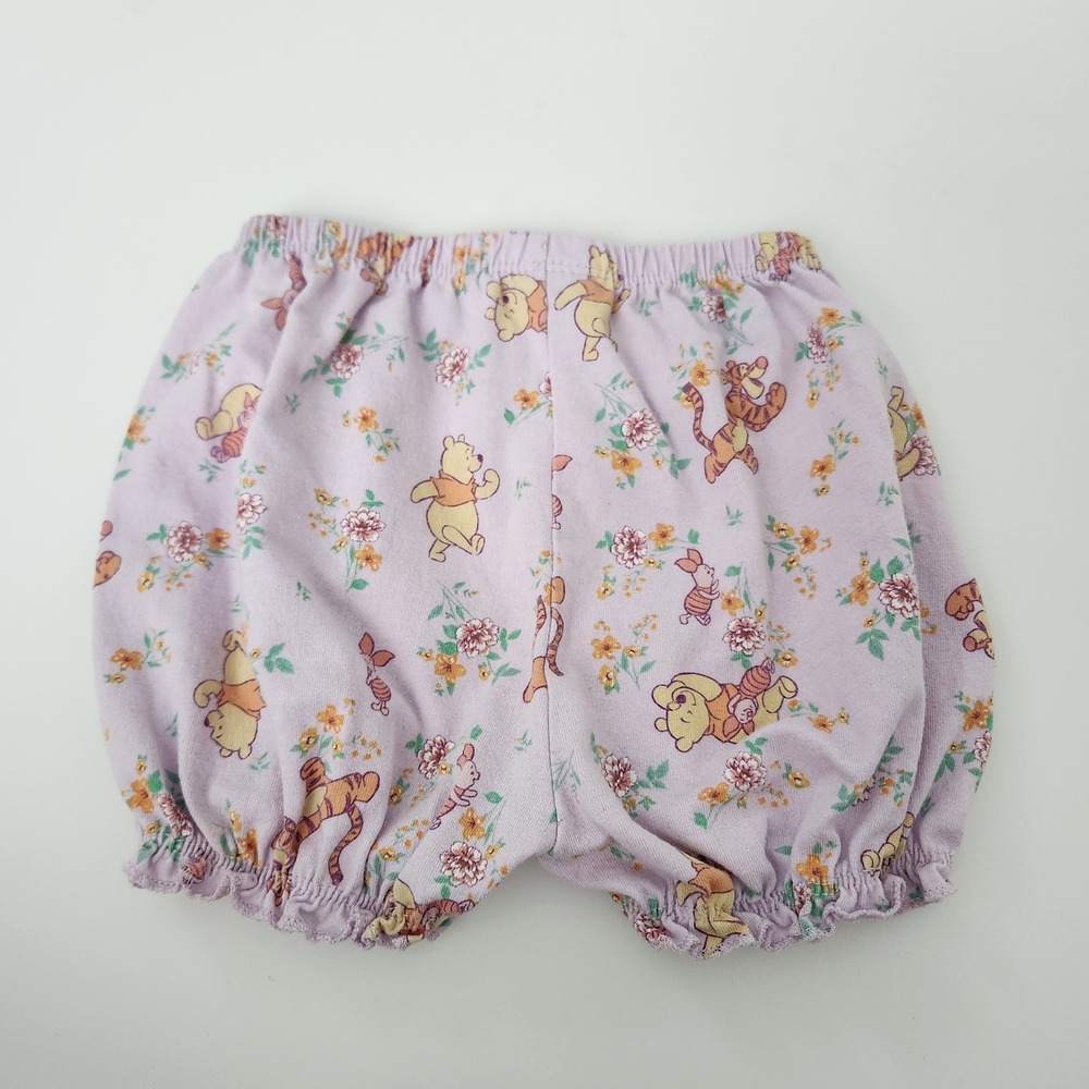 Disney Baby Winnie the Pooh Tigger Floral Bloomers Bubble Shorts size 12M